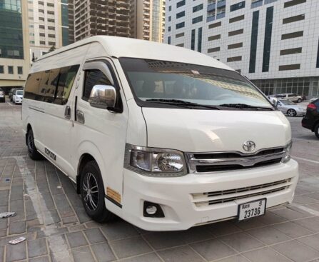 Van Rentals for Dubai City Tours